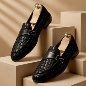 Black Martin Suede Loafer