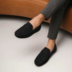 Anzas Cross Suede Loafer
